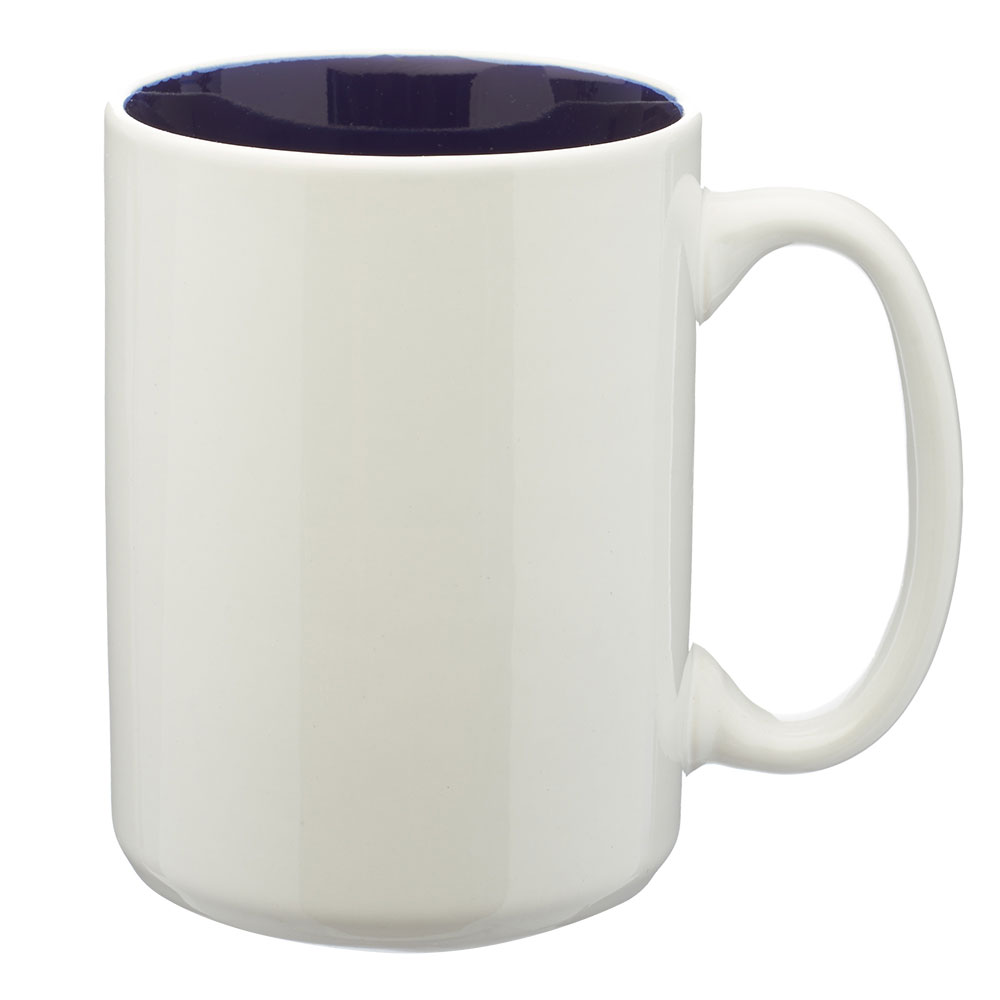 Picture of 15 Oz. Glossy Two Tone Ceramic Mugs