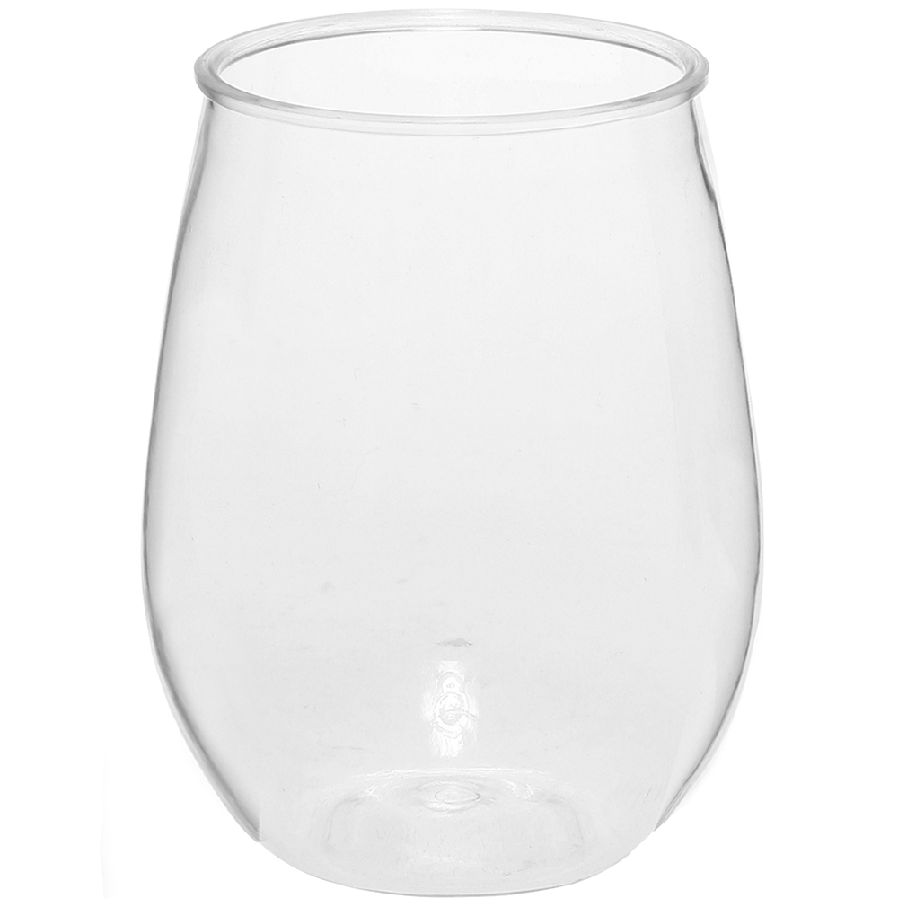 Picture of 10 Oz. Stemless Plastic Wine Glasses