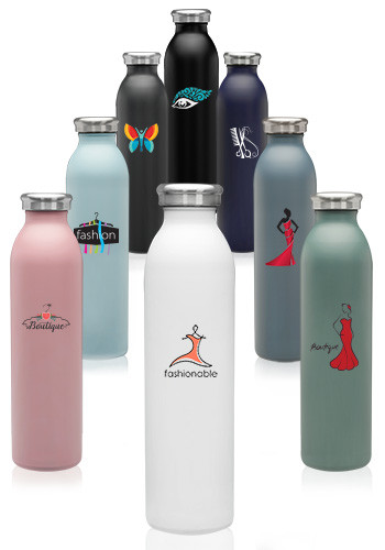 Picture of 20 Oz. Posh Stainless Steel Water Bottles