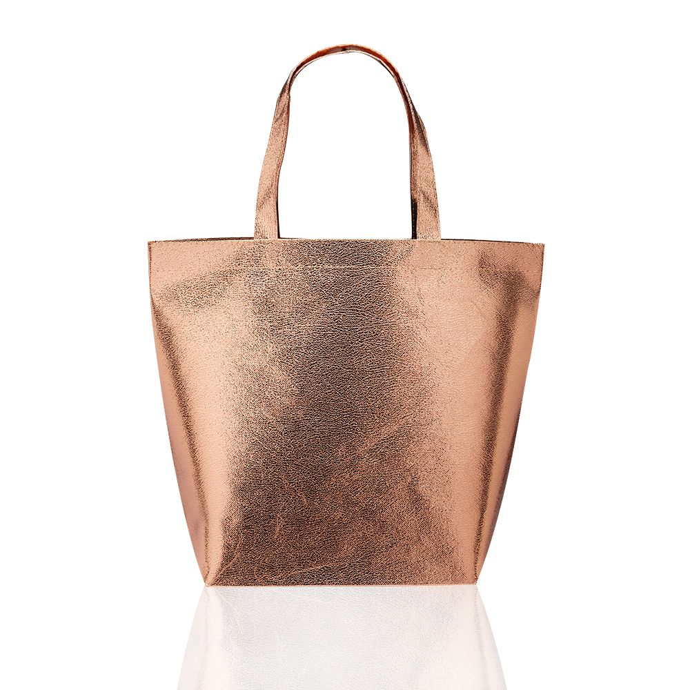 Picture of New Castle Non-Woven Metallic Tote Bags