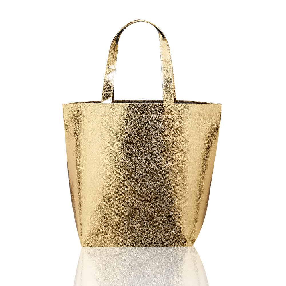 Picture of New Castle Non-Woven Metallic Tote Bags