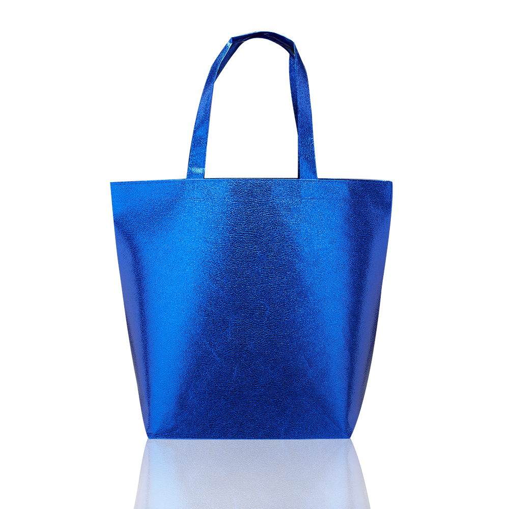 Picture of New Castle Non-Woven Metallic Tote Bags