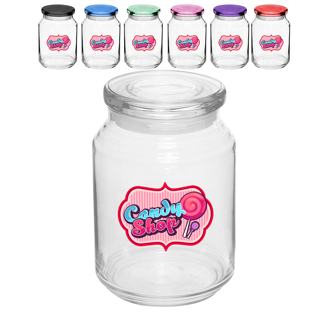 Picture of 26 Oz. ARC? Flat Lid Elevation Candy Jar