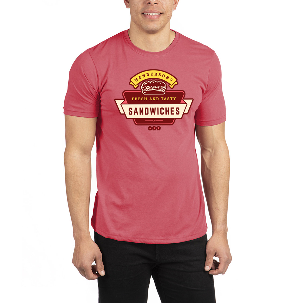 Picture of Next Level Mens Poly/Cotton Tee Shirts