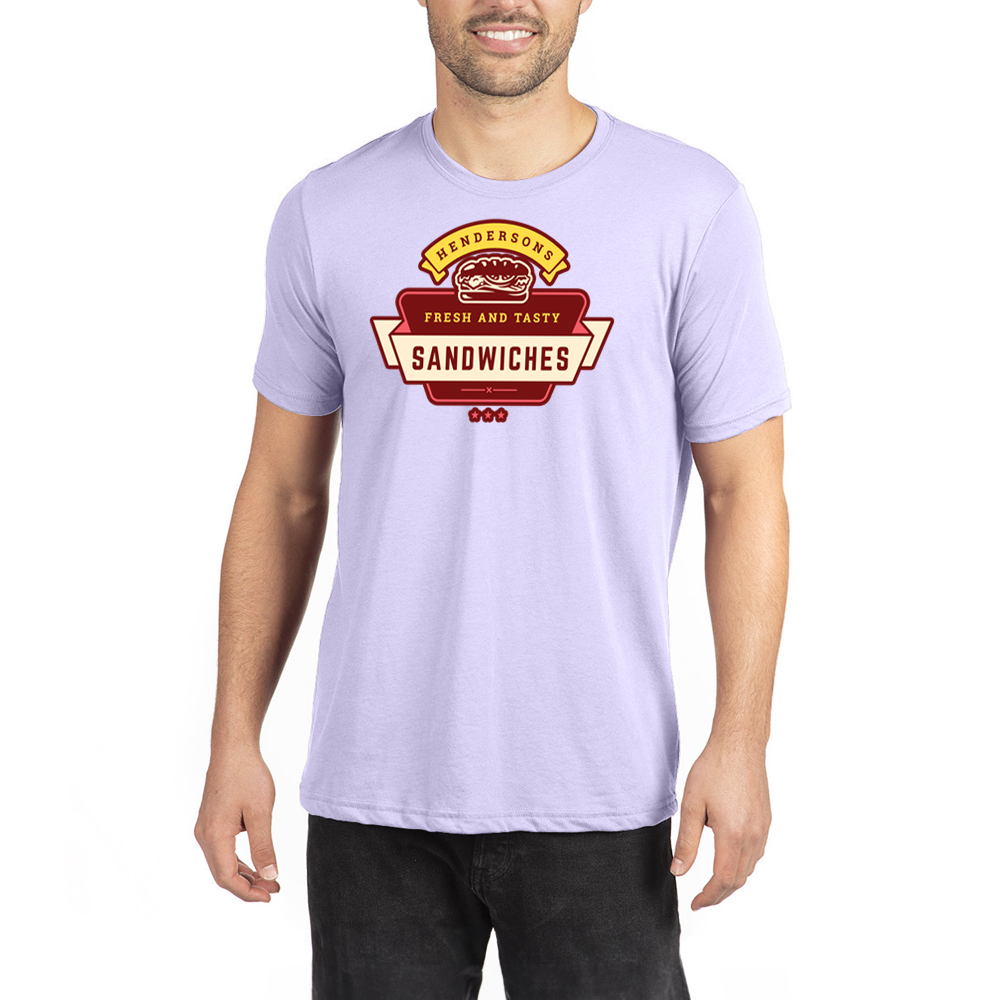 Picture of Next Level Mens Poly/Cotton Tee Shirts