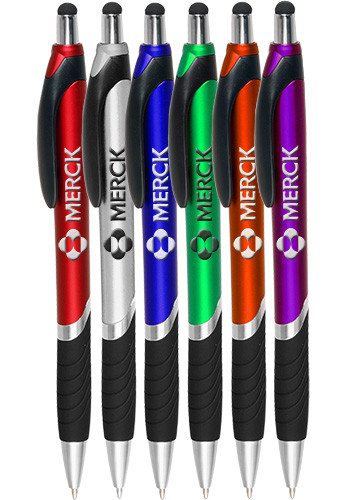 Picture of Plastic Pen with Screen Touch Stylus