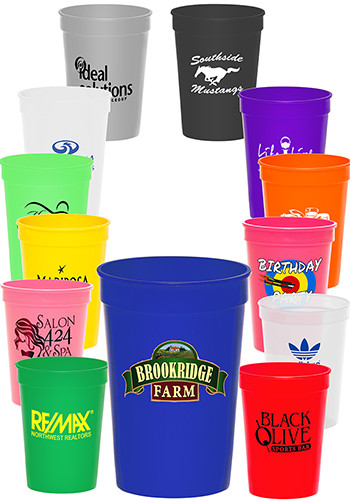 Picture of 12 Oz. Plastic Stadium Cups