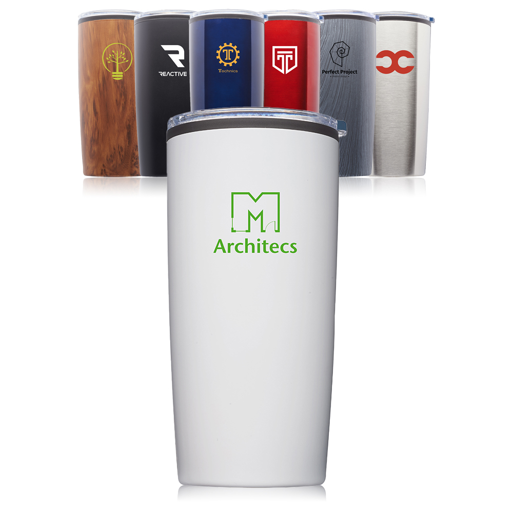 Picture of 20 Oz. Glacier Stainless Exterior Plastic Interior Tumblers