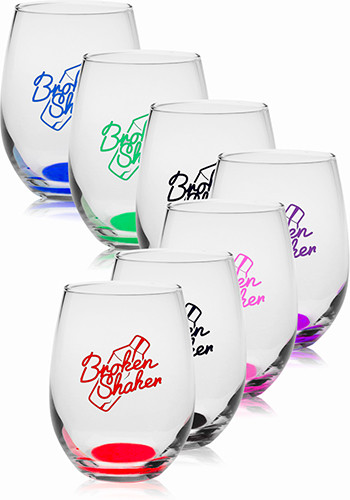 Picture of 9 oz. Import Stemless Wine Glasses