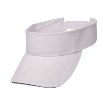 Picture of Solid Color Brushed Cotton Sandwich Visors
