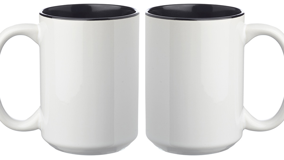 Picture of 15 Oz. Glossy Two-Tone Photo Mugs