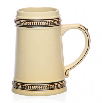 Picture of 18.5 Oz. Ceramic Beer Mugs - Brown
