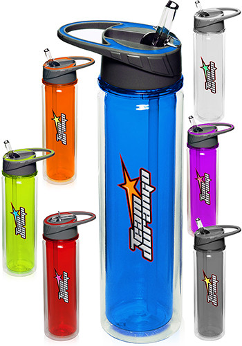 Picture of 19 Oz. Tritan? Sports Bottles with Straw
