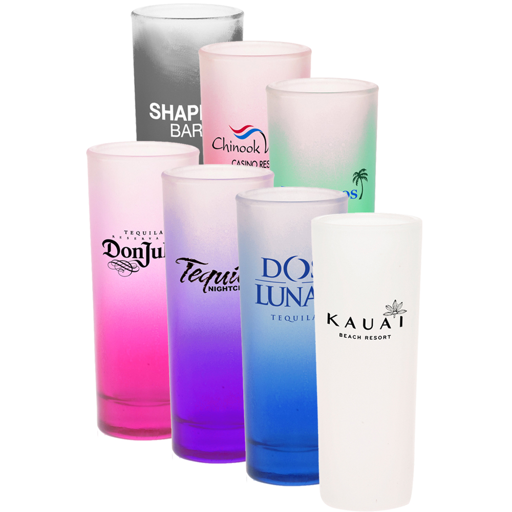 Picture of 2 Oz. Libbey? Colored Frosted Shot Glass