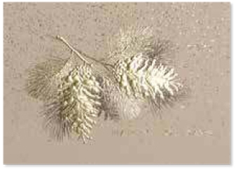 Picture of Golden Leaf Greeting Card