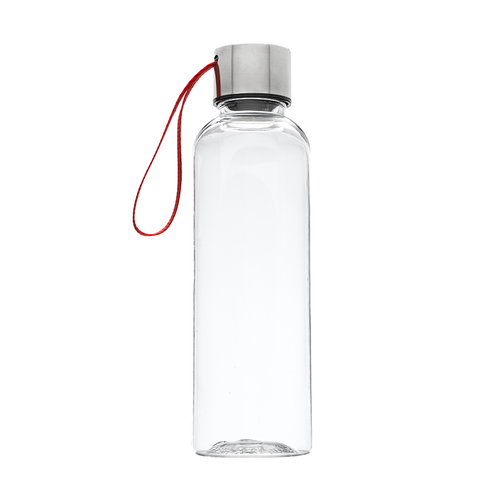 Picture of Meera 17 Oz. Clear Plastic Water Bottles with Strap