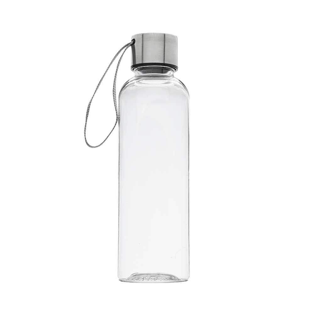 Picture of Meera 17 Oz. Clear Plastic Water Bottles with Strap