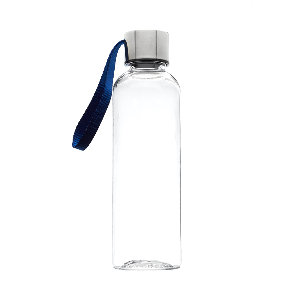 Picture of Meera 17 Oz. Clear Plastic Water Bottles with Strap
