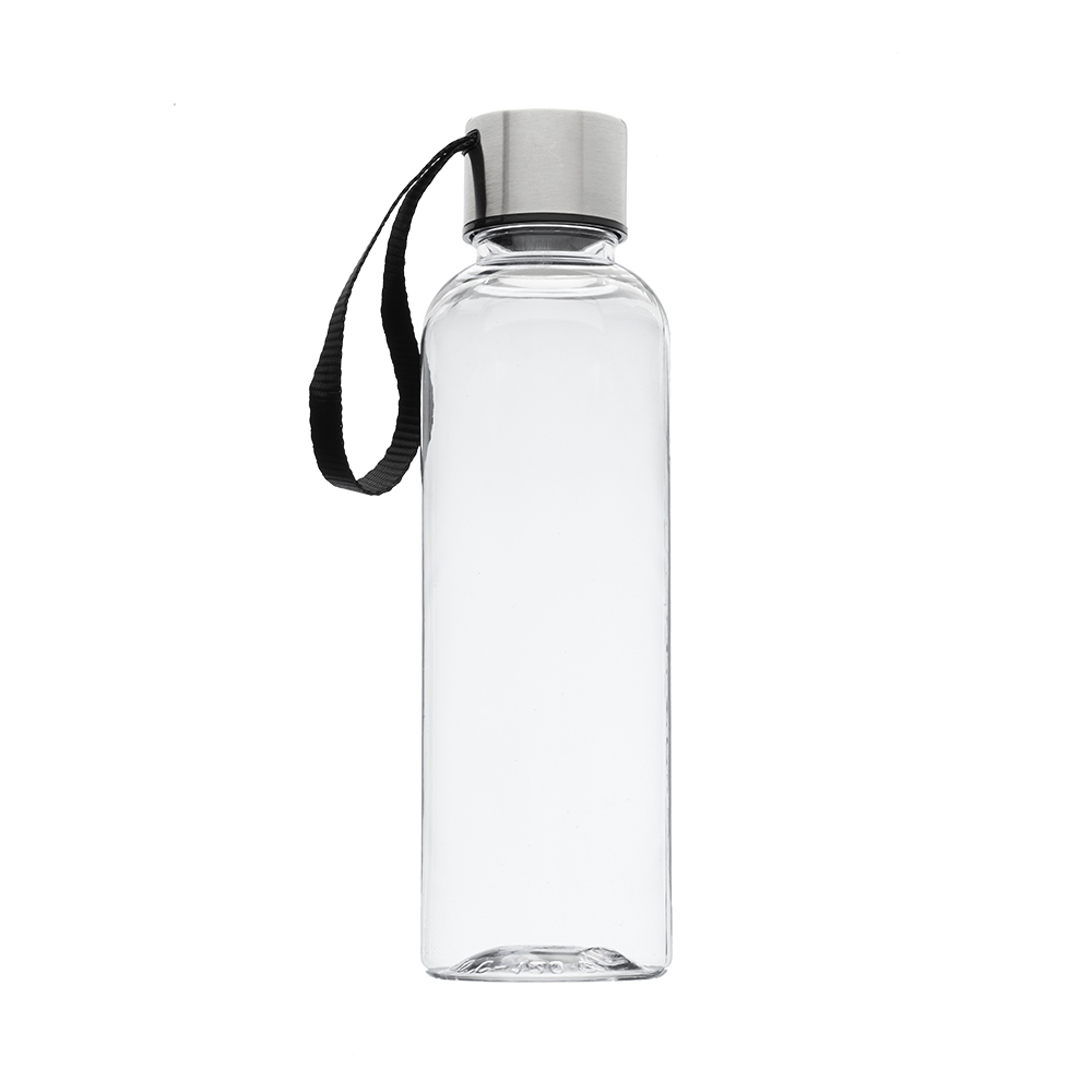 Picture of Meera 17 Oz. Clear Plastic Water Bottles with Strap