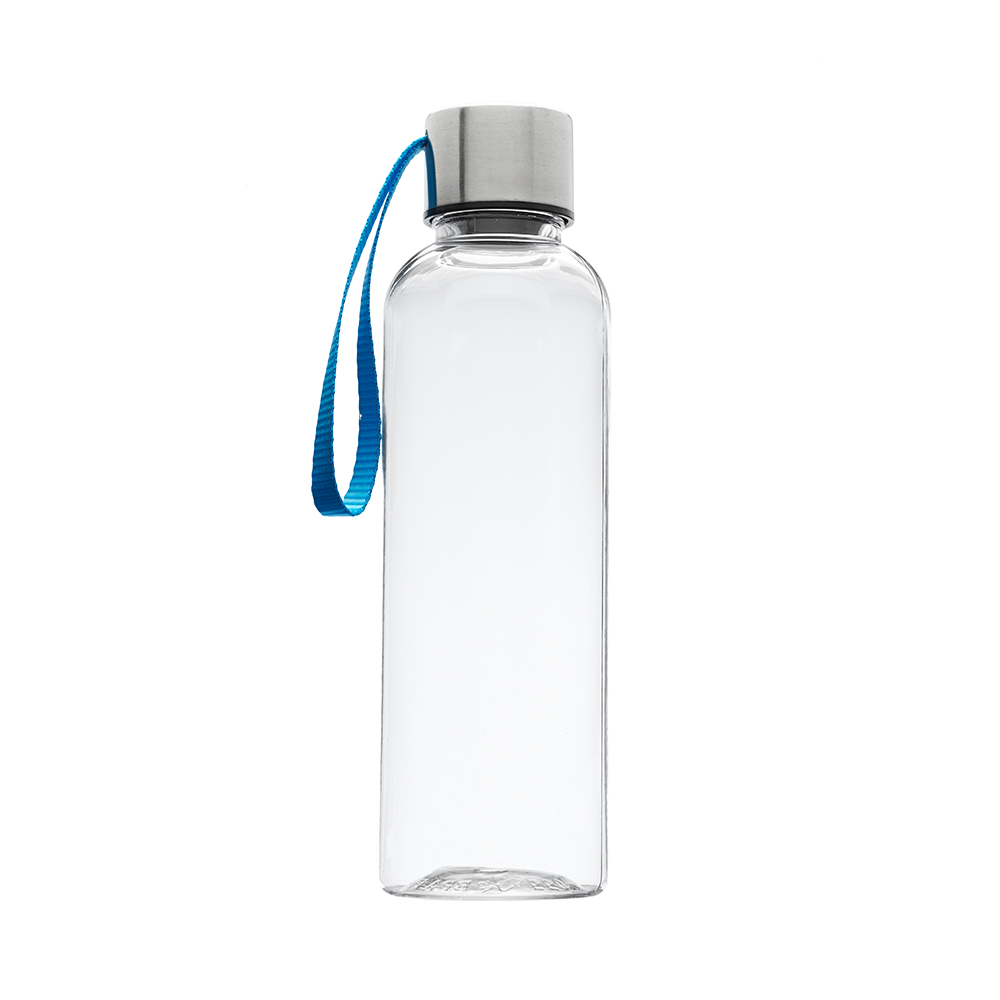 Picture of Meera 17 Oz. Clear Plastic Water Bottles with Strap