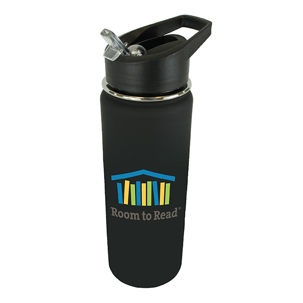 Picture of 20 Oz. Halcyon® Sports Bottle w/Flip Straw Lid (Full Color Digital)