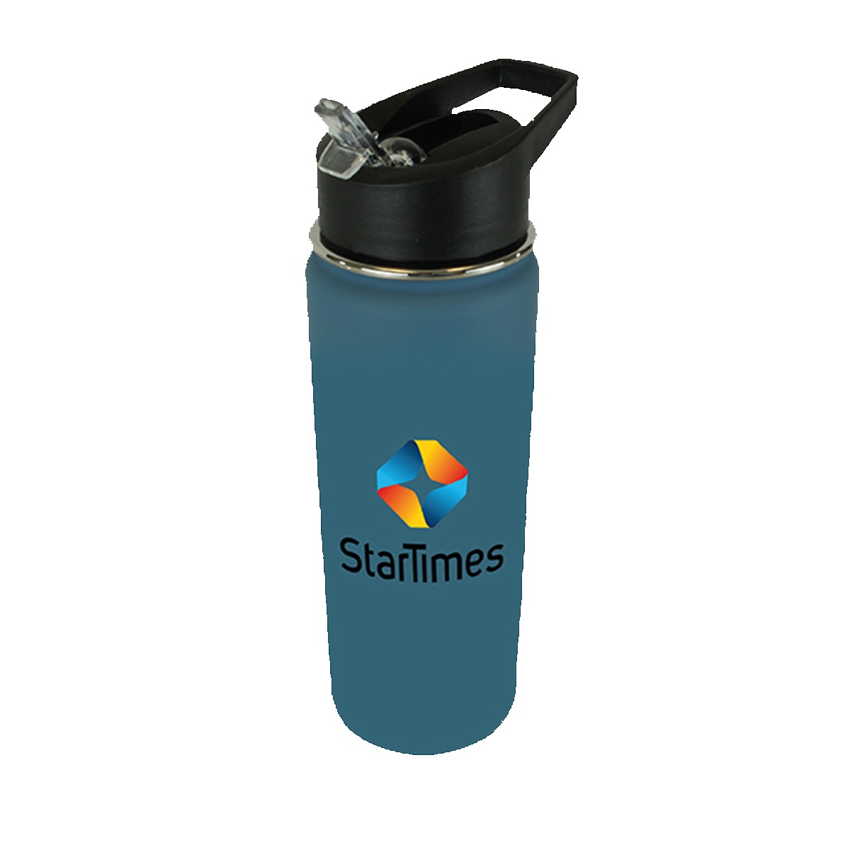 Picture of 20 Oz. Halcyon® Sports Bottle w/Flip Straw Lid (Full Color Digital)