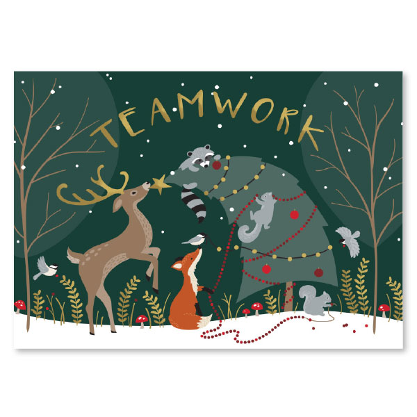 Picture of Teamwork Holiday Card