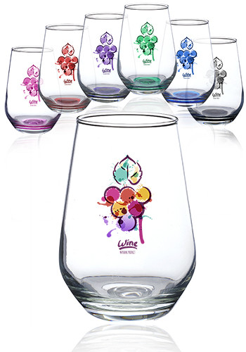 Picture of 16 Oz. Glass Vaso Silicia