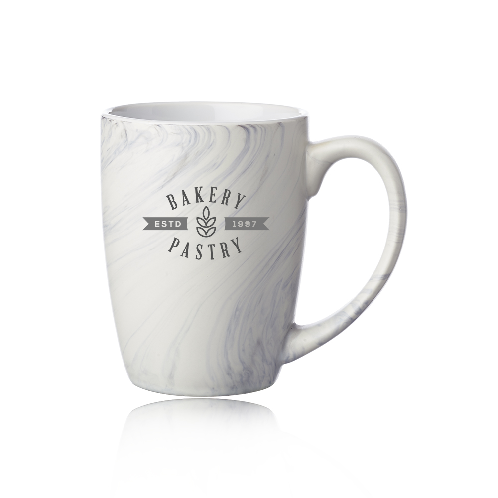 Picture of 10 oz. Marble Glaze Ceramic Mugs