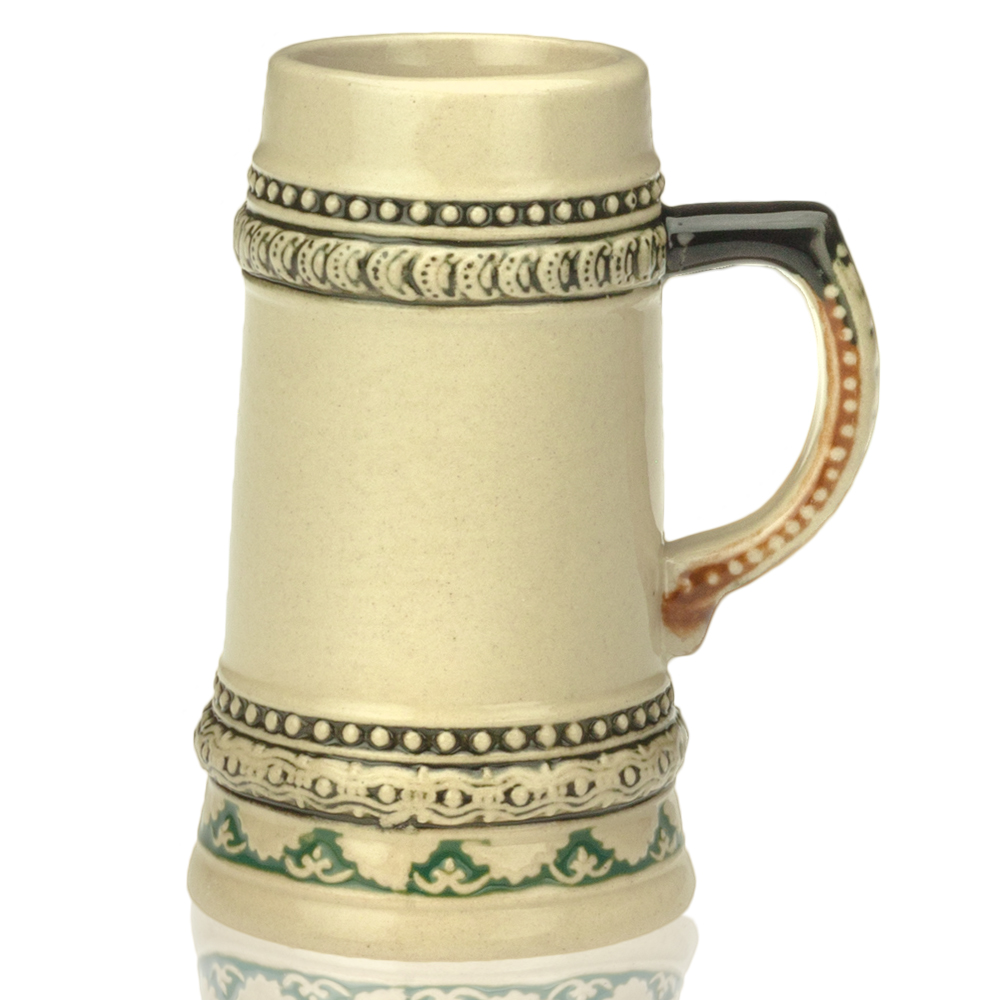 Picture of 2 Oz. Bremen Mini Ceramic Beer Mug Shooters
