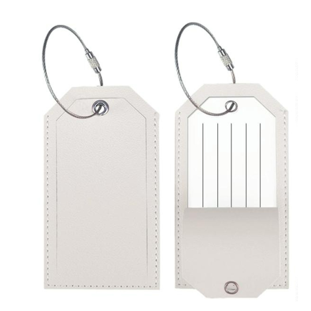 Picture of Leather Travel Luggage Tag For Suitcase