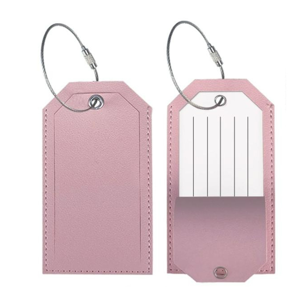 Picture of Leather Travel Luggage Tag For Suitcase