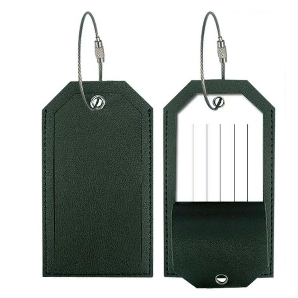 Picture of Leather Travel Luggage Tag For Suitcase