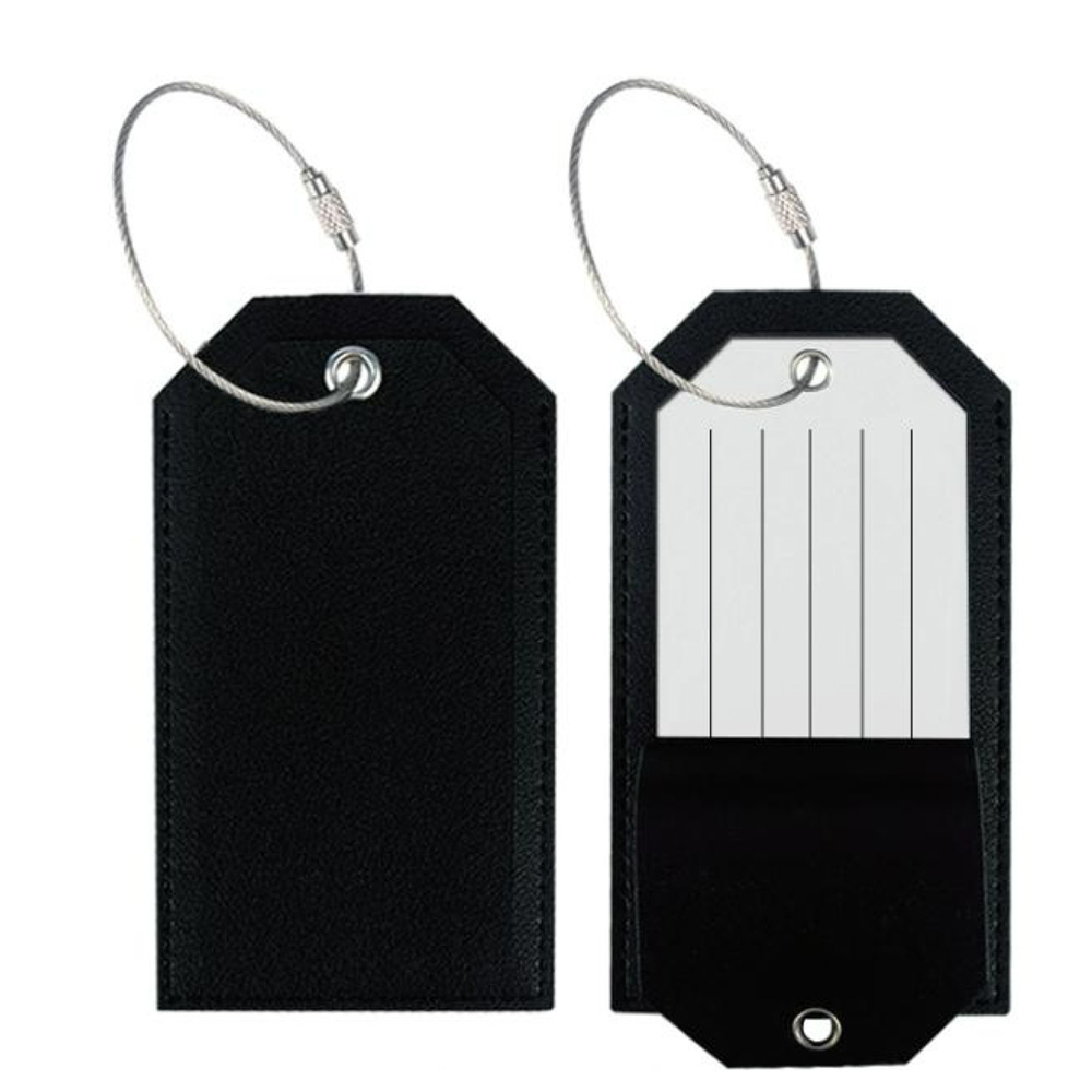 Picture of Leather Travel Luggage Tag For Suitcase