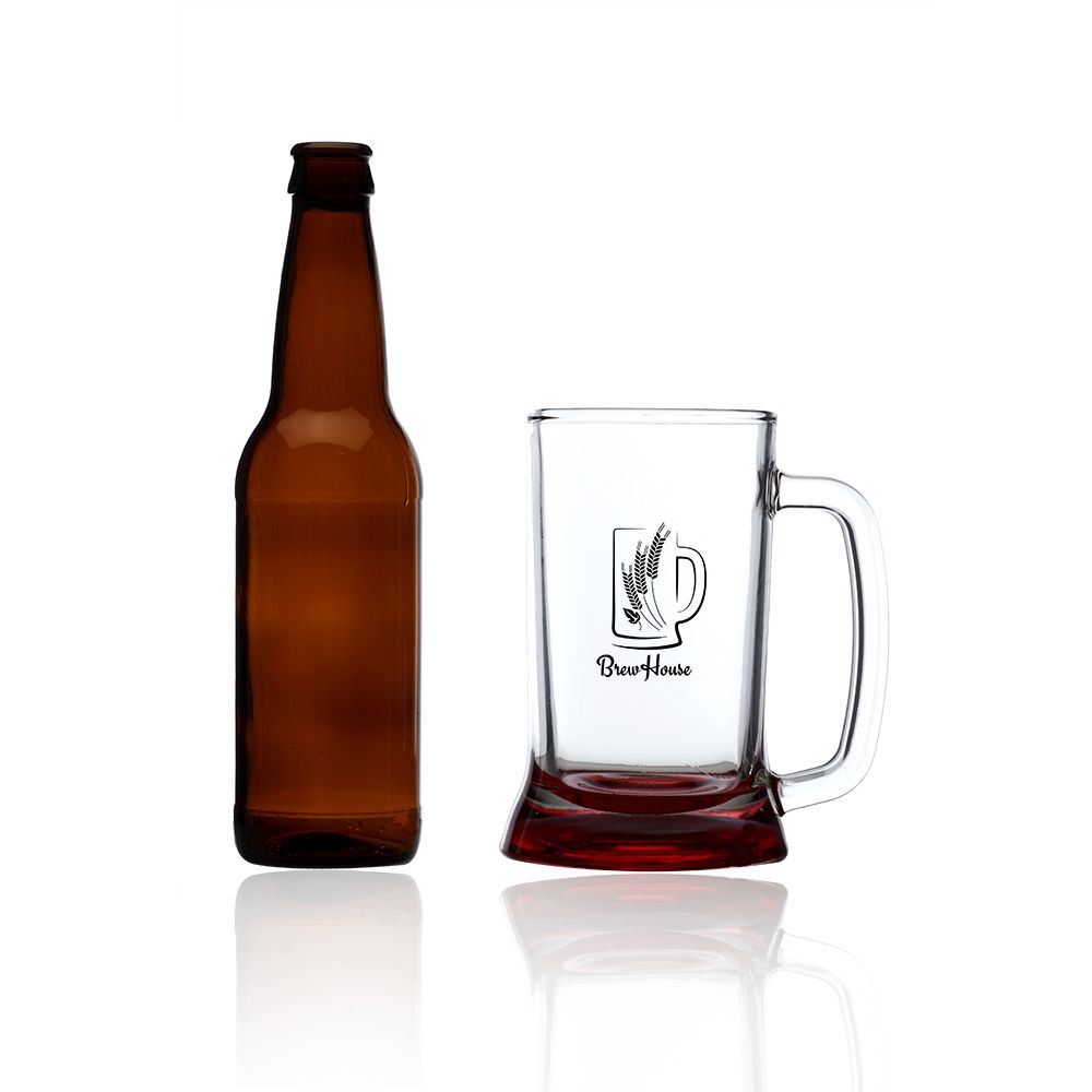 Picture of 16.25 Oz Bruselas Glass Beer Tankards