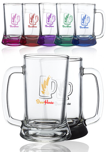 Picture of 16.25 Oz Bruselas Glass Beer Tankards