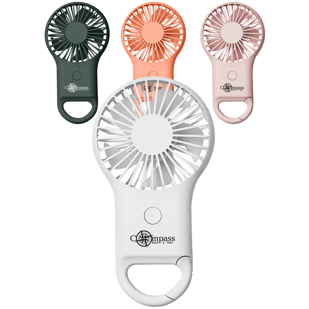 Picture of Mini Pocket Fan with Moutaineering Buckle
