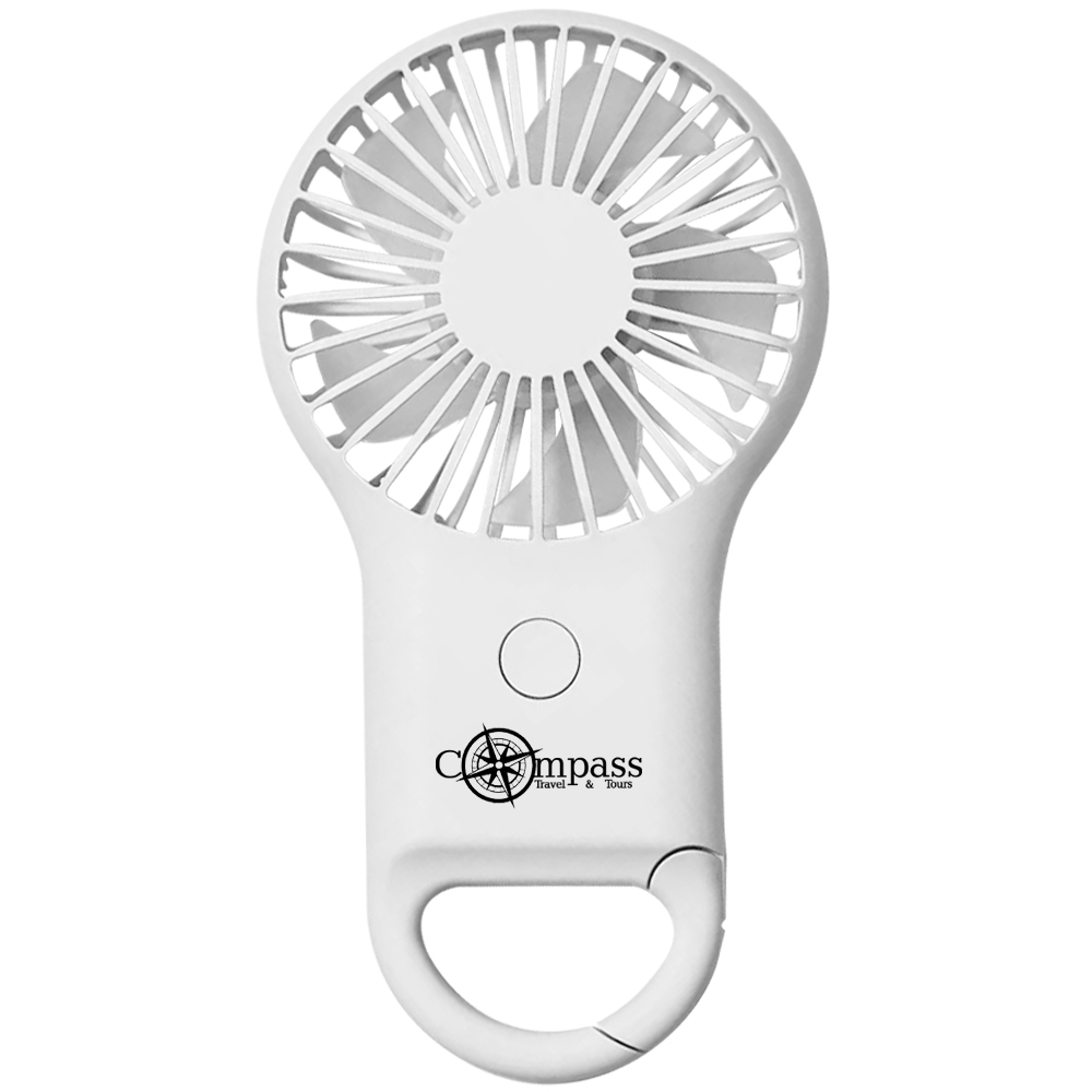 Picture of Mini Pocket Fan with Moutaineering Buckle