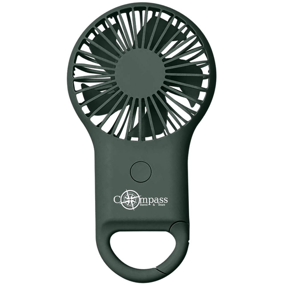 Picture of Mini Pocket Fan with Moutaineering Buckle