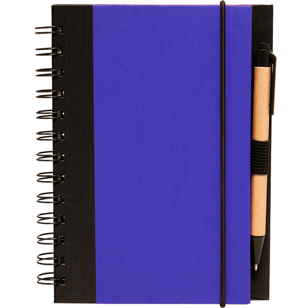 Picture of 5" x 7" Eco Friendly Spiral Notebook and Pen