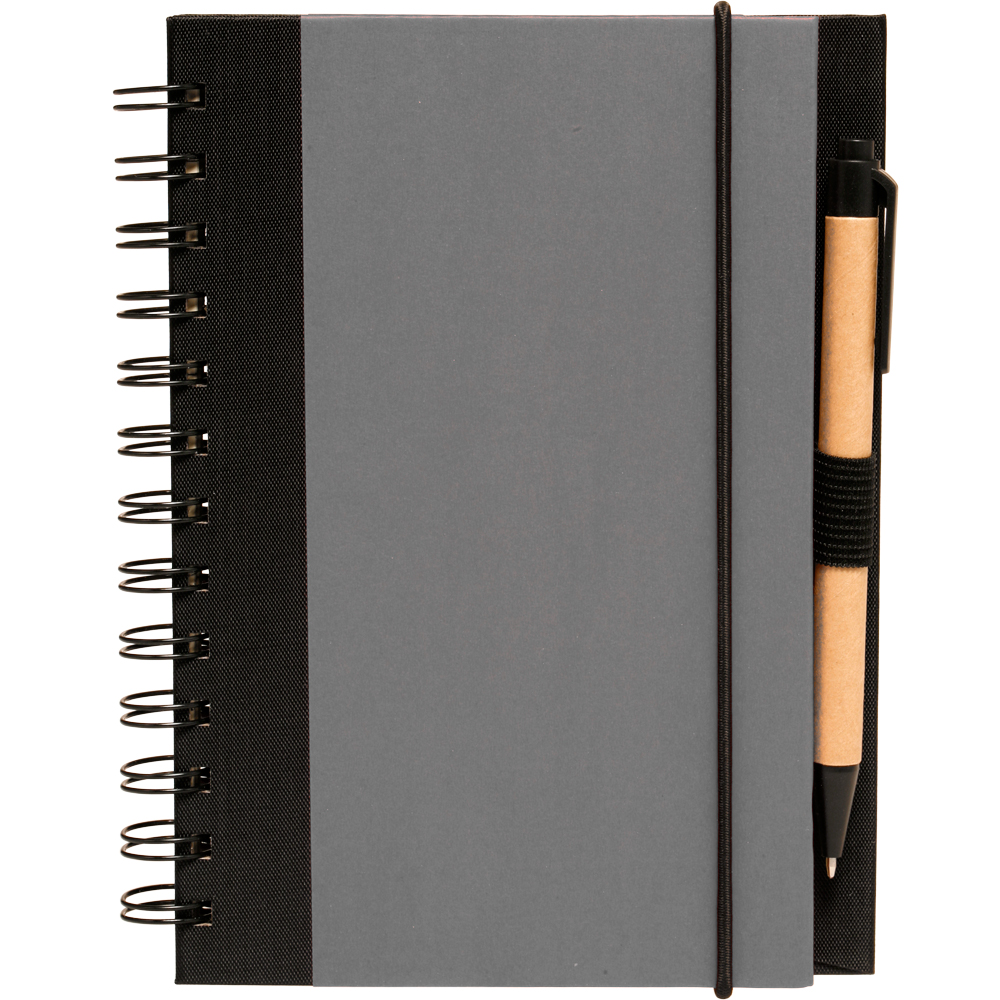 Picture of 5" x 7" Eco Friendly Spiral Notebook and Pen