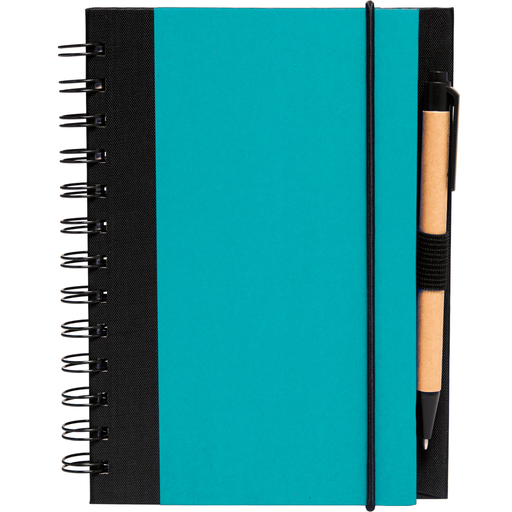 Picture of 5" x 7" Eco Friendly Spiral Notebook and Pen