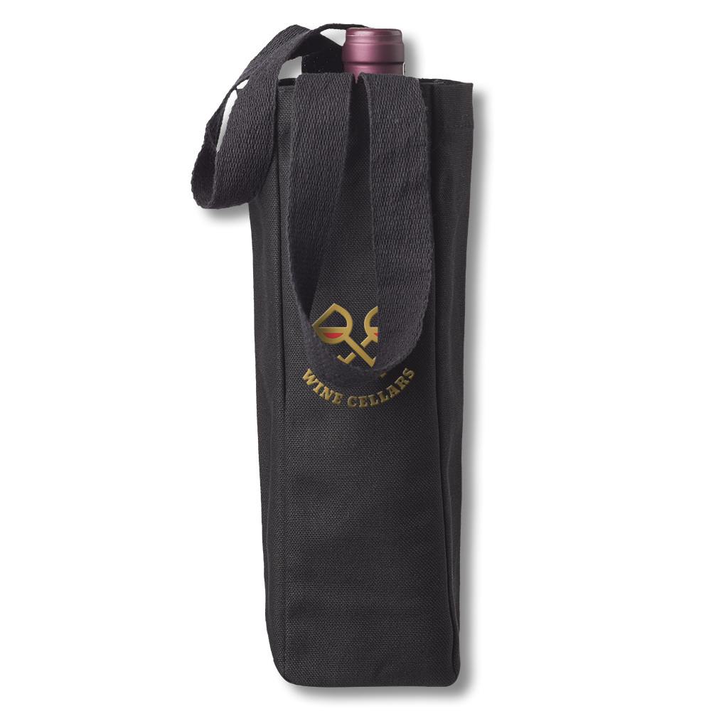 Picture of Lolo Single Bottle Canvas Wine Totes