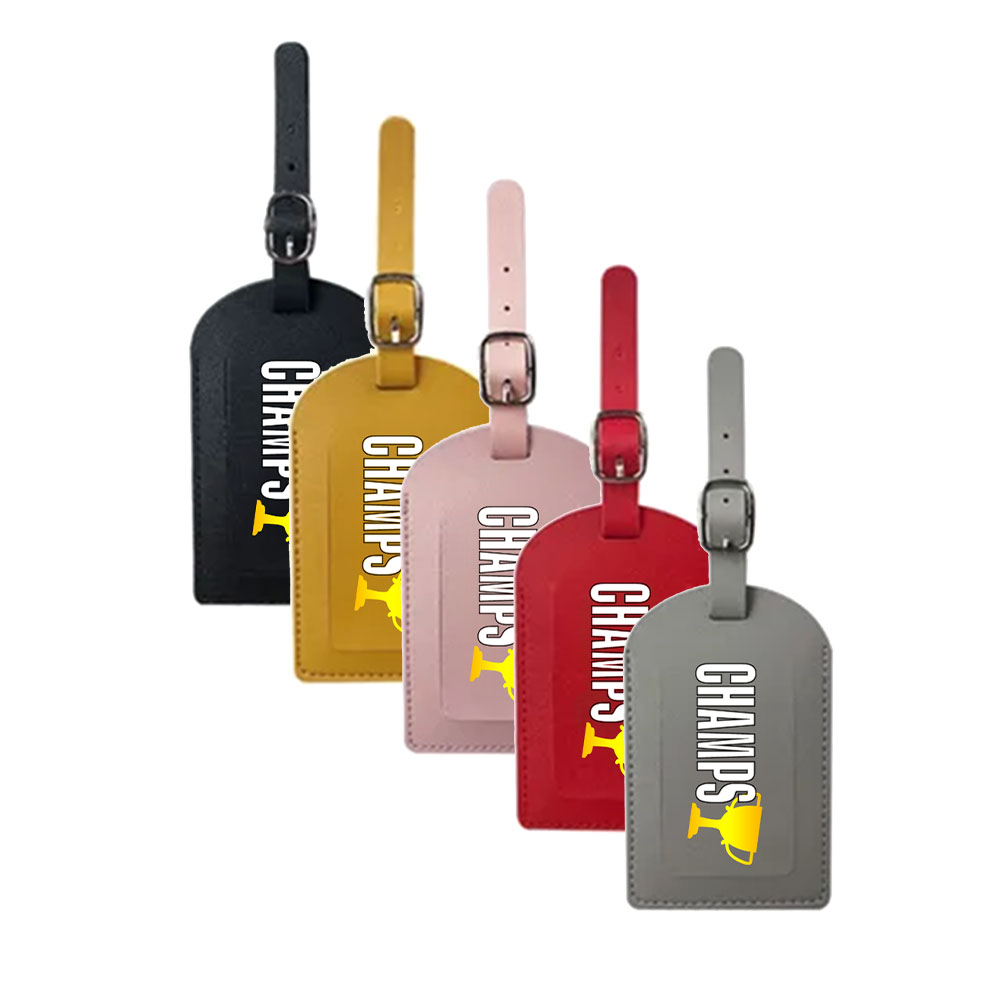 Picture of Faux Leather Luggage Tag for Suitcase