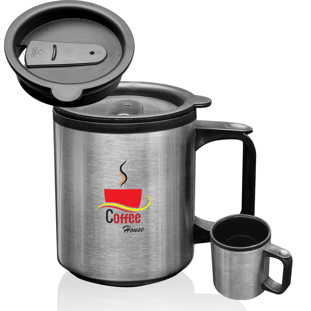 Picture of 12 Oz. Stainless Steel Travel Mugs