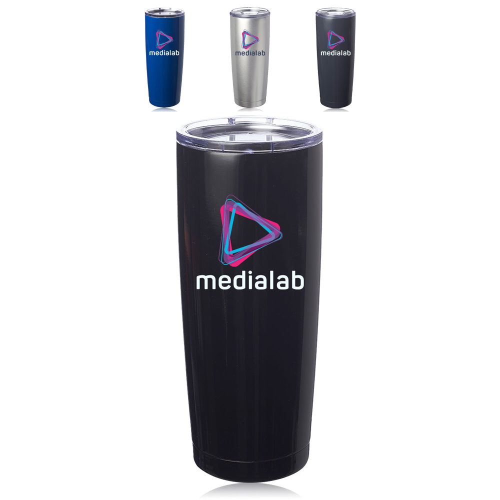 Picture of 20 oz. Pipette Stainless Steel Coffee Tumblers