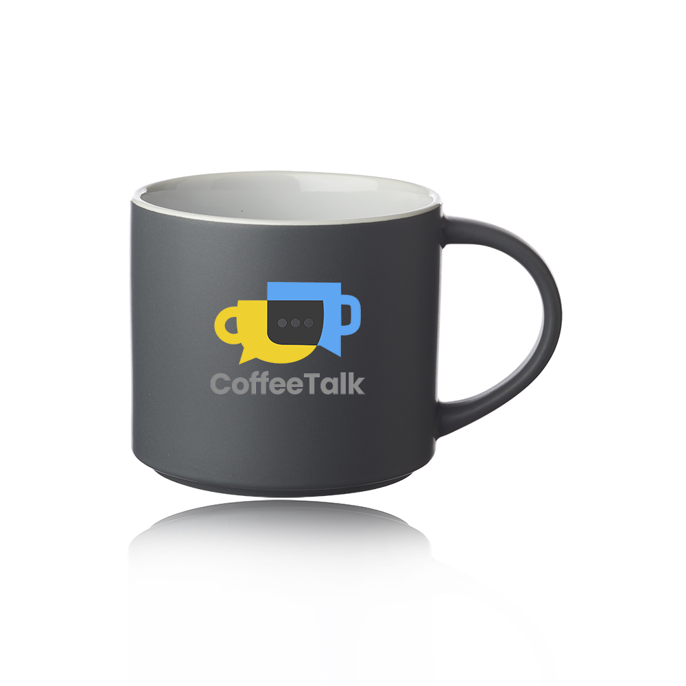 Picture of Matte 16 oz. Stackable Ceramic Mugs