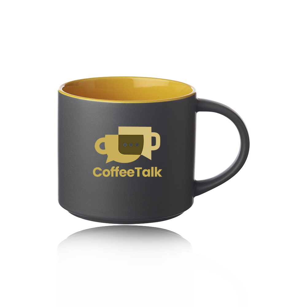 Picture of Matte 16 oz. Stackable Ceramic Mugs