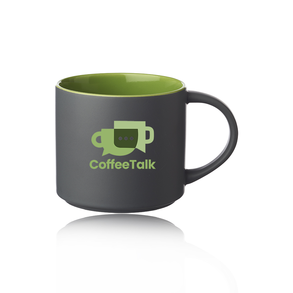 Picture of Matte 16 oz. Stackable Ceramic Mugs