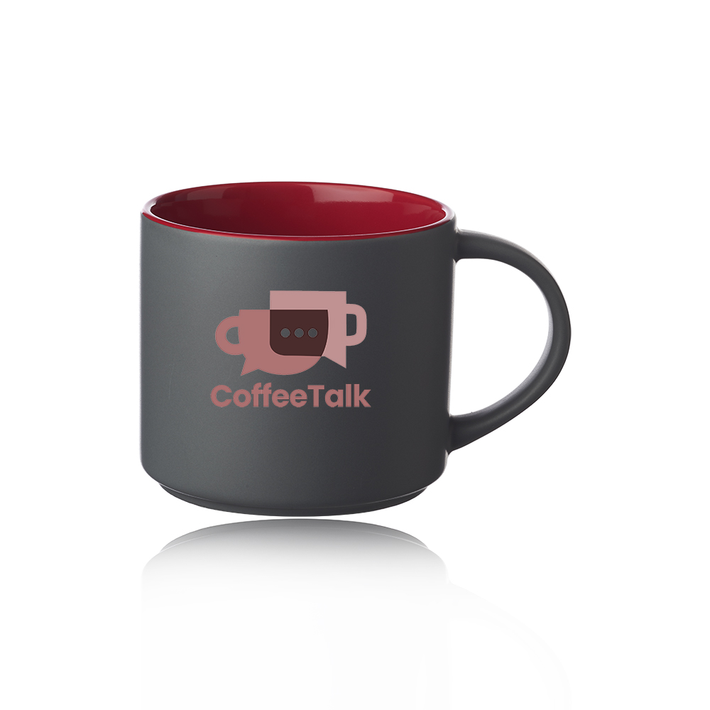 Picture of Matte 16 oz. Stackable Ceramic Mugs